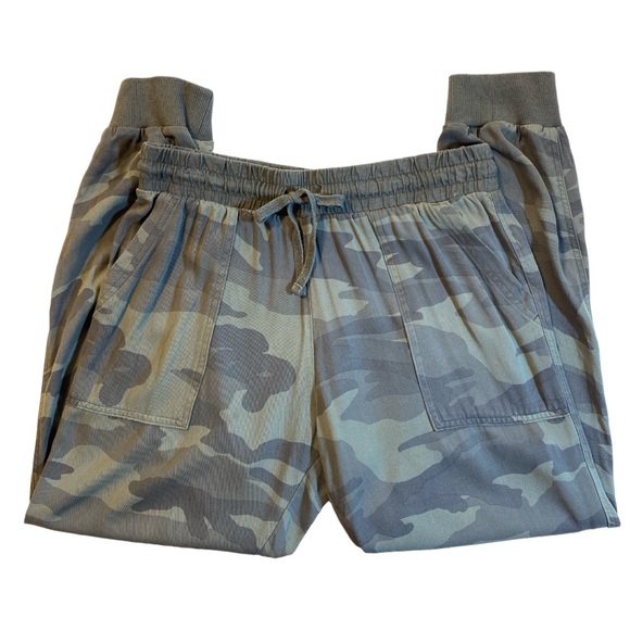 Splendid Camo Jogger Elastic Waist 100% Rayon Size S - Picture 6 of 11